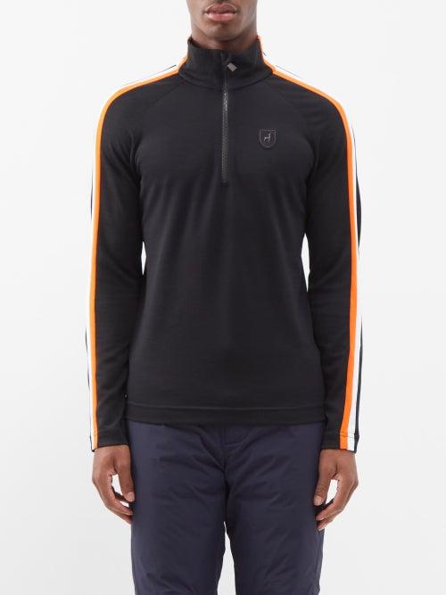 Toni Sailer - Matty Quarter-zip Thermal Base-layer Top - Mens - Black