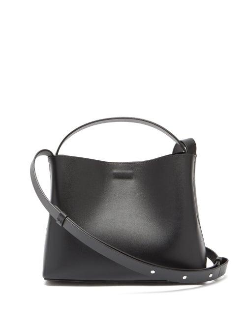 Matchesfashion.com Aesther Ekme - Sac Mini Leather Cross-body Bag - Womens - Black