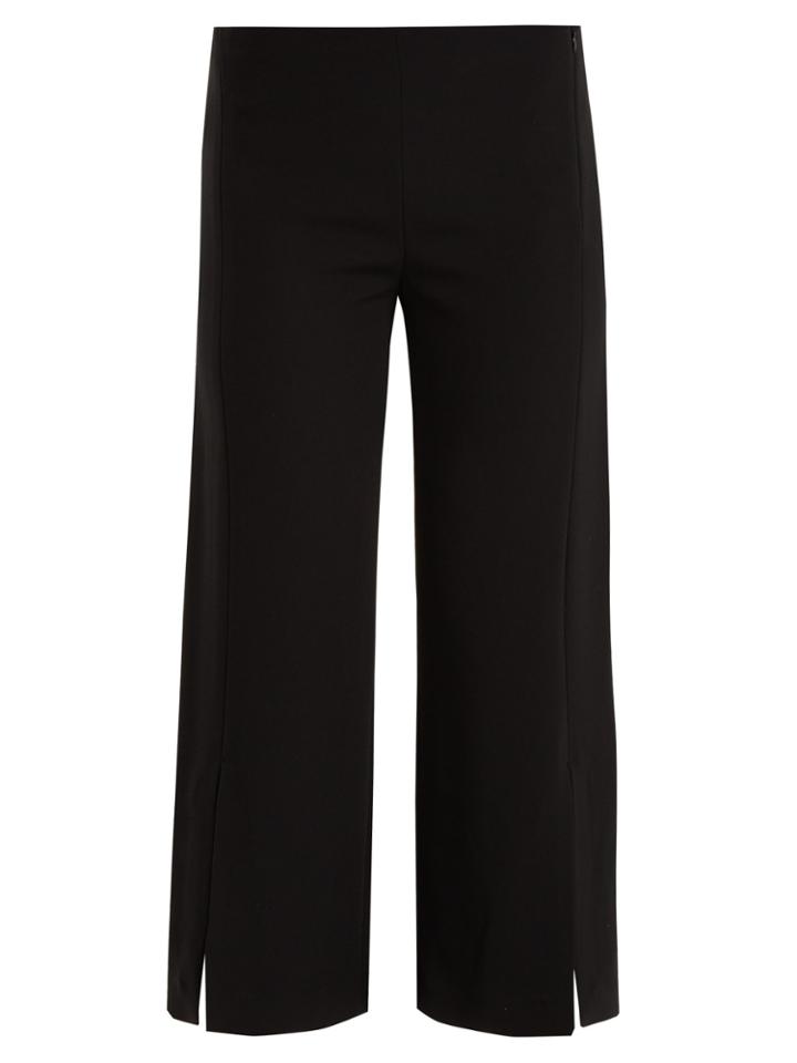 The Row Paber Slit-hem Cady Trousers