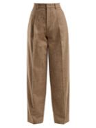 Joseph Riska Herringbone Wool-blend Trousers