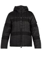 Matchesfashion.com 5 Moncler Craig Green - Halibut Logo Epaulette Hooded Jacket - Mens - Black