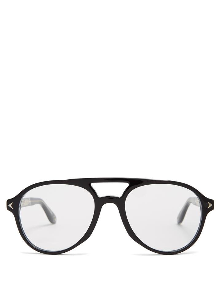 Givenchy Aviator-frame Acetate Glasses