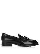 Tod's Laccetto Leather Loafers
