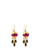 Katerina Makriyianni - Candy Drops Zircon & Gold-vermeil Earrings - Womens - Multi