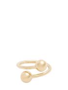 Jw Anderson Double-ball Barbell Ring