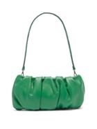 Ladies Bags Staud - Bean Leather Shoulder Bag - Womens - Green