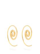 Noor Fares Spiral Yellow-gold Earrings
