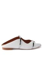 Malone Souliers - Norah Leather Sandals - Womens - White Silver