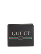 Gucci Logo-print Bi-fold Leather Wallet