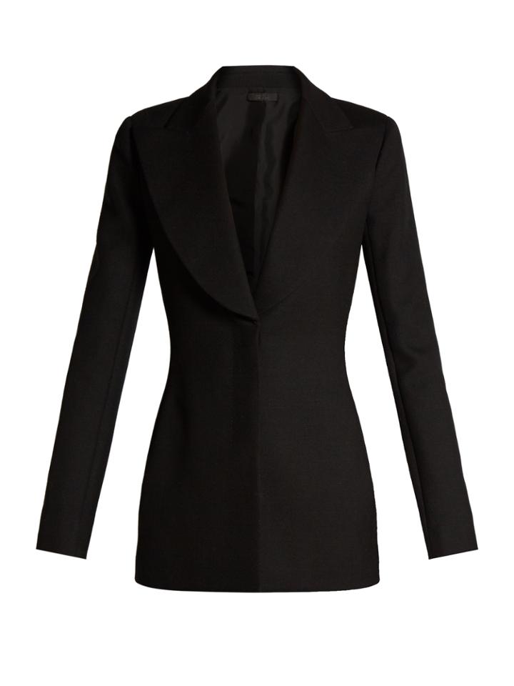 The Row Demilla Peak-lapel Wool-blend Jacket