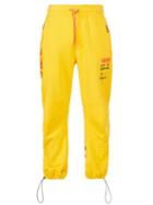 Matchesfashion.com Off-white - Logo Print Track Pants - Mens - Yellow Multi