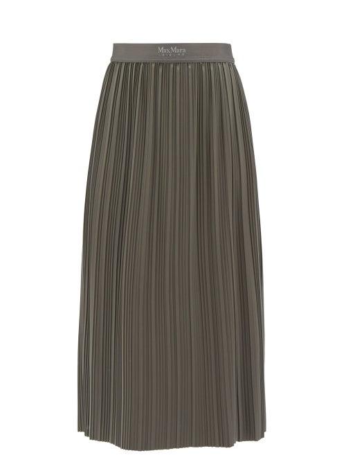 Max Mara Leisure - Kabir Skirt - Womens - Dark Green