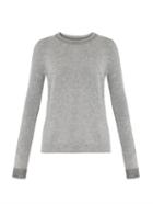 Vince Metallic-trim Wool-blend Sweater