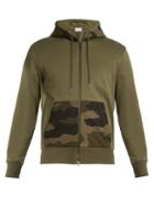 Moncler Camouflage-print Cotton Hooded Sweatshirt