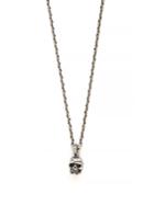 Emanuele Bicocchi Skull Sterling-silver Chain Necklace