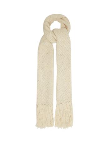 Matchesfashion.com Aessai - La Paz Merino-wool Blend Scarf - Womens - Cream
