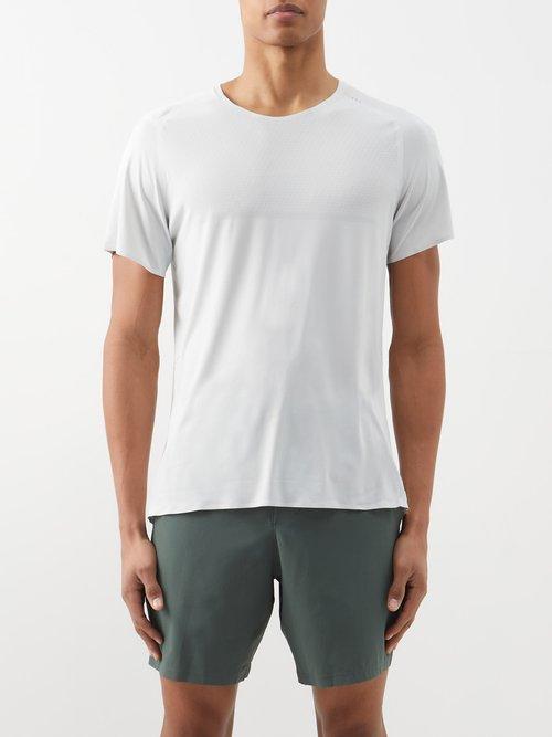 Lululemon - Fast And Free Recycled-mesh T-shirt - Mens - Grey