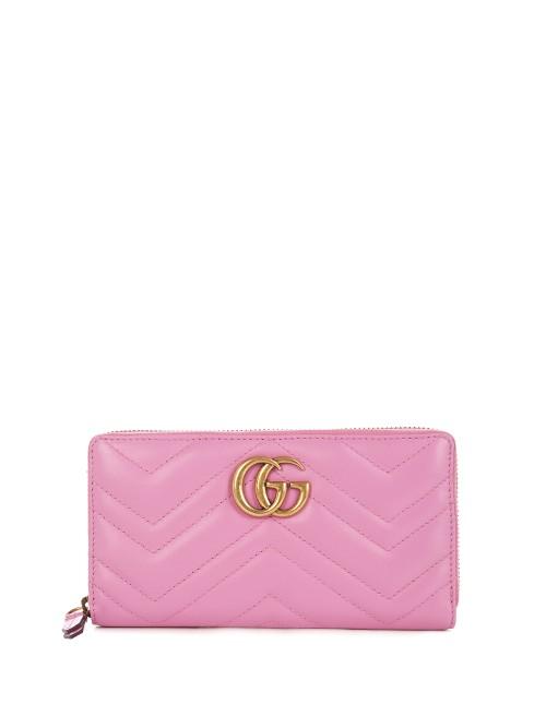Gucci Gg Marmont Quilted-leather Wallet