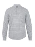 A.p.c. Mick Checked Cotton And Linen-blend Shirt