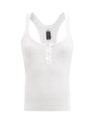 Matchesfashion.com Isabel Marant Toile - Louisalic Ribbed Cotton Tank Top - Womens - White