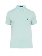 Matchesfashion.com Polo Ralph Lauren - Logo Embroidered Cotton Terry Polo Shirt - Mens - Light Green