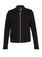 Dolce & Gabbana Grosgrain-trim Wool Military Jacket