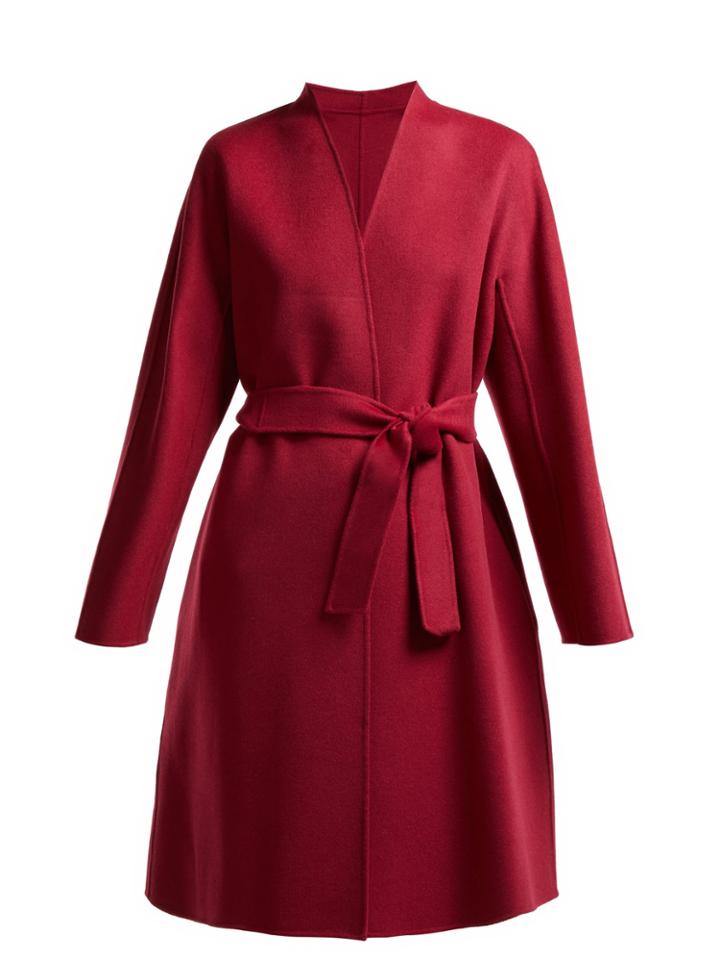 Weekend Max Mara Gimmy Belted Wool Coat