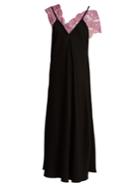 Ellery Boorzhwah Lace-trimmed V-neck Slip Dress