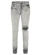 Matchesfashion.com Amiri - Broken Skinny Jeans - Mens - White