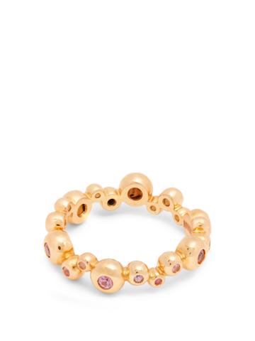 Maurizio Pintaldi Sapphire & Rose-gold Ring