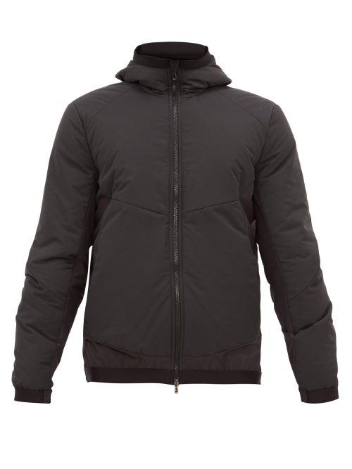 Matchesfashion.com Sease - Layered Hooded Technical Jacket - Mens - Dark Grey
