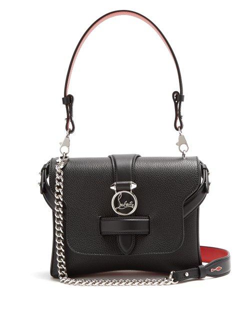 Matchesfashion.com Christian Louboutin - Rubylou Small Leather Shoulder Bag - Womens - Black