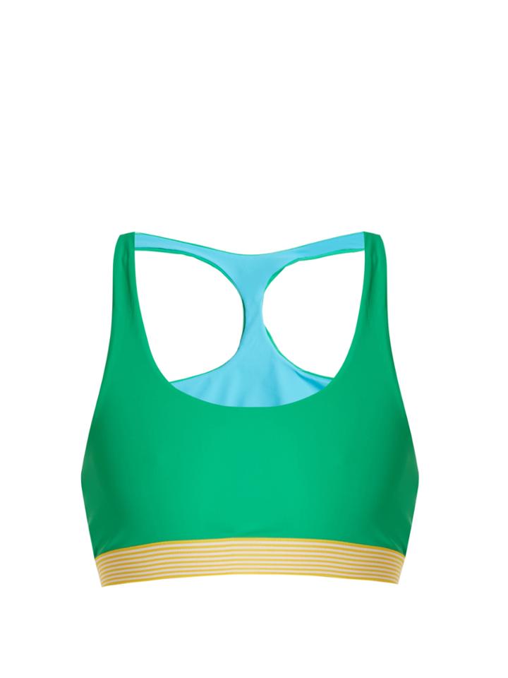 Diane Von Furstenberg Racer-back Bikini Top