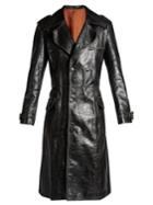 Balenciaga Hybrid Leather Trench Coat