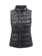 Herno - Giulia Ultralight Quilted Down Gilet - Womens - Black