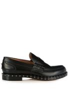 Valentino Soul Rockstud-embellished Leather Loafers