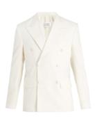 Maison Margiela Peak-lapel Double-breasted Wool-blend Suit