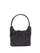 Matchesfashion.com Staud - Felix Gathered Leather Shoulder Bag - Womens - Black