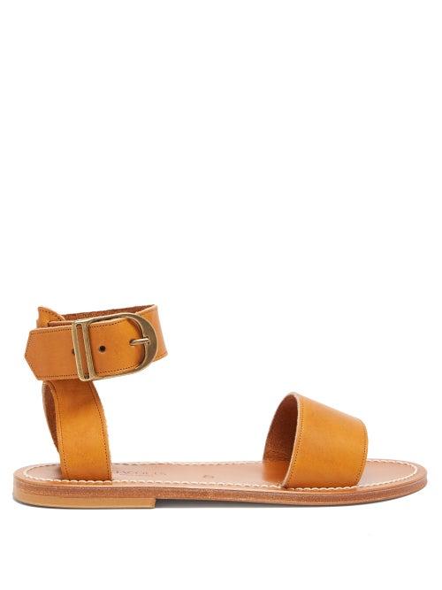 Matchesfashion.com K.jacques - Carbet Leather Sandals - Womens - Tan