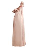 Valentino One-shoulder Silk Bow Dress