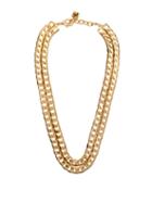 Matchesfashion.com Rosantica - Garcon Double-chain Necklace - Womens - Gold