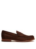 Tod's Round-toe Nubuck Penny Loafers