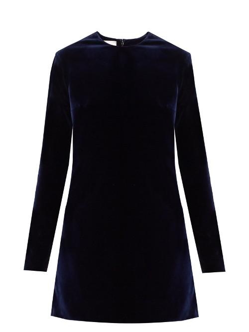 Racil Ara Cotton-blend Velvet Dress