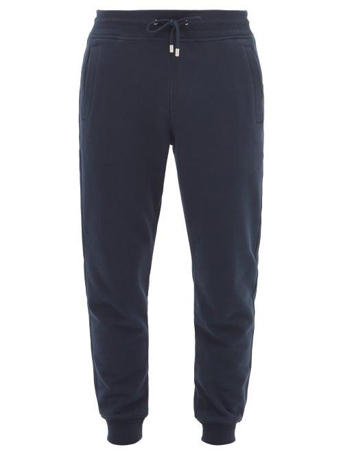 Belstaff - Cotton-jersey Track Pants - Mens - Navy