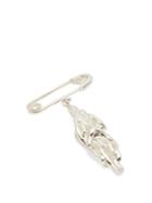 Matchesfashion.com Delfina Delettrez - Figure Pendant Silver Pin - Mens - Silver