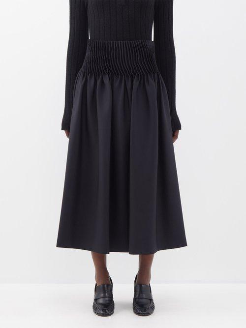Max Mara - Odino Skirt - Womens - Black