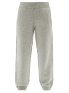 Raey - Responsible-cashmere Track Pants - Womens - Grey