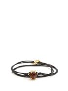 Matchesfashion.com Ara Vartanian - X Kate Moss Garnet & Yellow Gold Bracelet - Womens - Red