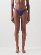 Jade Swim - Most Wanted Low-rise Bikini Briefs - Womens - Navy