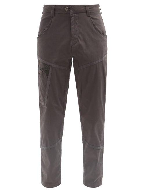 Matchesfashion.com Klttermusen - Gefjon Organic-cotton Blend Climbing Trousers - Mens - Black